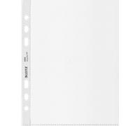 Leitz Pochette perforée Recycle – A5 PP grainé 100 microns recyclable – Paquet de 25
