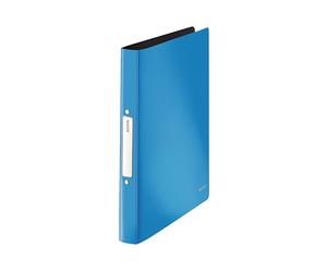 Leitz 4566-10-30 4566 Classeur à anneaux Solid - A4, PP, 2 anneaux, 25 mm, bleu clair