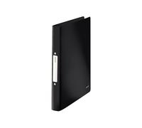 Leitz 4566-10-95 4566 Classeur à anneaux Solid - A4, PP, 2 anneaux, 25 mm, noir