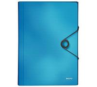 Trieur ménager Solid, A4, PP, 6 compartiments, bleu