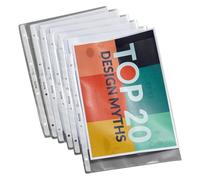 LEITZ 4720-00-03 100x Pochettes 4720 transparentes grainées