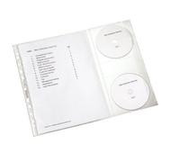 Leitz 47613103 Pochettes Perforées Combo En Pvc Grainé A4 120 ? Transparent Lot De 5