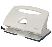 Leitz 5132-00-85 5132 perforation double - 40 feuilles, avec butée, gris