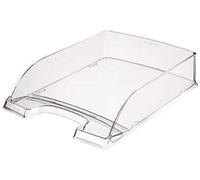 LEITZ 52262002 - Bandeja Plus STANDARD Transparente. Formato vertical color cristal