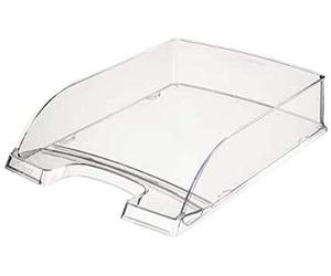 LEITZ 52262002 - Bandeja Plus STANDARD Transparente. Formato vertical color cristal