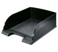 Leitz Corbeille à courrier Plus Jumbo A4 polystyrène noire