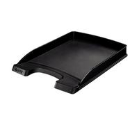 Leitz Corbeille à courrier Slim 52370095 – A4, polystyrène noir