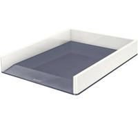 Leitz 5361-10-01 WOW Duo Bac à courrier DIN A4, DIN C4 blanc, gris 1 pc(s)