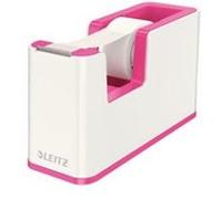 Leitz Dérouleur de ruban adhésif WOW 5364 Largeur max. 19 mm Longueur max. 33 m Blanc/Rose