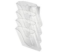 Porte brochures pour table et mur, transparent