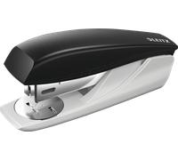 Leitz Agrafeuse de bureau NeXXt 5501 – Agrafes 24/6 et 26/6 – Capacité 25 feuilles (80 g/m²) – Noir