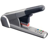 Leitz Agrafeuse forte à cartouches Heavy Duty 55510084 – 80 feuilles – Argent