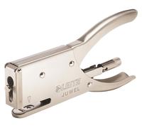 Leitz 5556-00-82 5556 Pince agrafeuse Juwel, métal, 12 feuilles, mat, nickel