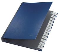Leitz 5924-00-35 5924 Classeur à levier A-Z - 24 compartiments, PP, bleu