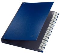 LEITZ 59240035 - Classeur à soufflet A-Z PP bleu