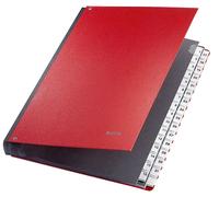 LEITZ 5931 Classeur à levier 131 32 compartiments PP rouge