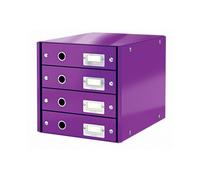 Leitz 60490062 Boîte De Rangement Carton Violet