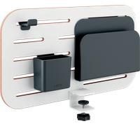 LEITZ 65480000 - Organisateur de bureau, fixation à pince, blanc