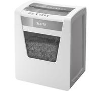 Leitz 8002-00-00 Destructeur de documents IQ Office - coupe micro particules P5, 10 feuilles, blanc