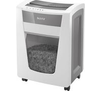 Leitz 8010-00-00 Destructeur de documents IQ Office Pro - coupe super micro P6+, 5 feuilles, blanc