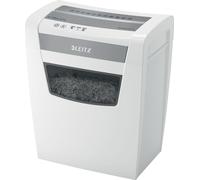 Leitz 8099-00-00 Destructeur de documents IQ Office S P4 - coupe croisée, 12 feuilles, blanc