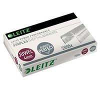 Leitz Agrafes Juwel 4 mm, Galvanisé, Boîte de 2000 Agrafes, 56400000