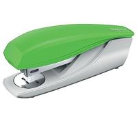 LEITZ - Agrafeuse, Capacité 30 Feuilles, Agrafes Incluses, Ôte-agrafes Intégré, 100% Recyclable, Eco-responsable, Gamme NeXXt Recycle, coloris Vert, 56040055