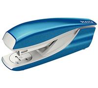 Leitz Agrafeuse de bureau Nexxt métal - 24/6 et 26/6 - Capacité 30 feuilles - Bleu