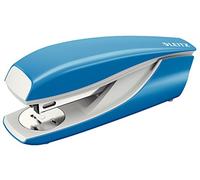 Leitz Agrafeuse de Bureau, Capacité 30 Feuilles, Bleu Clair, Boîtier Métallique Ergonomique, Agrafes Incluses, Gamme NeXXt, 55020030