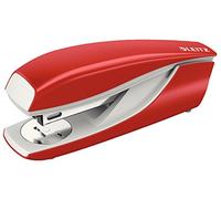 Leitz Agrafeuse 5502-00-25 New NeXXt – Capacité 30 feuilles (80 g/m²) – Rouge