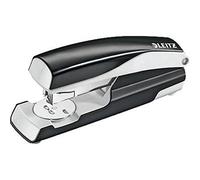 Leitz Agrafeuse de Bureau, Capacité 40 Feuilles, Noir, Boîtier Métallique Ergonomique, Agrafes Incluses, Gamme NeXXt, 55220095
