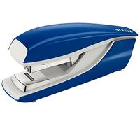 Leitz Agrafeuse de Bureau Flat Clinch, Capacité 40 Feuilles, Bleu Boîtier Métallique Ergonomique, Agrafes Incluses, Gamme NeXXt, 55230035