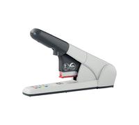 Leitz Agrafeuse de bureau utilisation intensive - Agrafes K6, K8, K10 et K12 - Capacité 80 feuilles - Argent