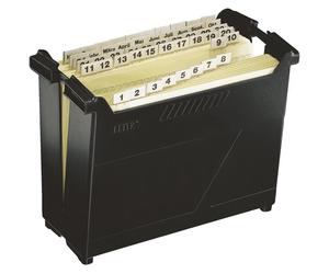 LEITZ ALPHA boîte pour dossiers suspendus s noir (80190795)