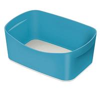 Leitz Bac de rangement MyBox Cosy A5, compatible alimentaire, Bleu