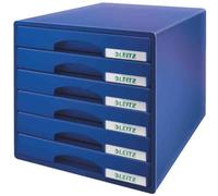 Leitz Bloc De Classement Plus 6 Tiroirs - Bleu