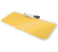 Leitz Bloc-Notes en Verre Effaçable à Sec, Cosy, Jaune, 52690019
