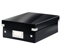 Leitz Boîte Click&store S-Box à compartiments amovibles avec couvercle - Noir