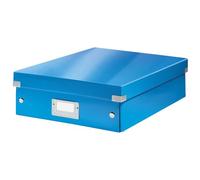 Leitz Boîte Click&store M-Box Avec Compartiments Amovibles. Coloris Bleu.