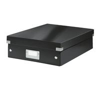 Leitz Boîte Click&store M-Box Avec Compartiments Amovibles. Coloris Noir.