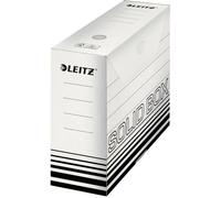LEITZ 6128-00-01 LEITZ Boîte d'archives Solid, blanc/noir, (l)100 mm