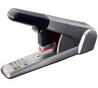 Leitz Agrafeuse forte à cartouches Heavy Duty 55510084 – 80 feuilles – Argent