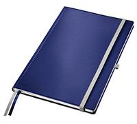 Leitz, Cahier couverture rigide A4 ligné, 160 pages 100g/m², Leitz Style, Bleu, 44750069