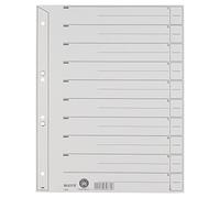 Intercalaires, format A4 extra large, en carton solide
