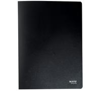 Leitz - Protège-documents A4 46760095 - Polypropylène 90% recyclé, 100% recyclable, Noir