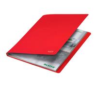Leitz Porte-vues Recycle 46770025 – 40 pochettes A4, 100% recyclable, neutre en CO2, Rouge