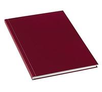 Leitz Chemise à relier ImpressBIND 73900028 couverture rigide A4 dos 3,5 mm 10 pièces Bordeaux