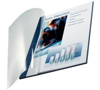 Leitz Chemises Souples, Lot de 10, Dos 14,0 mm, Bleu, ImpressBIND, 74150035