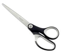 Leitz Ciseaux Titane, Pour Droitiers ou Gauchers (Ambidextre), 180 mm, Fournitures de Bureau, Grip Ergonomique, Noir