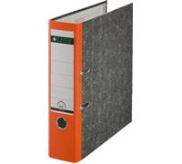 Leitz Classeur 1080 DIN A4 Largeur de dos: 80 mm orange Wolkenmarmor 2 étriers 10805045